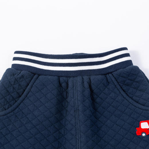 贝贝怡男童秋冬休闲时尚夹棉长裤棉裤204K2064 商品图4