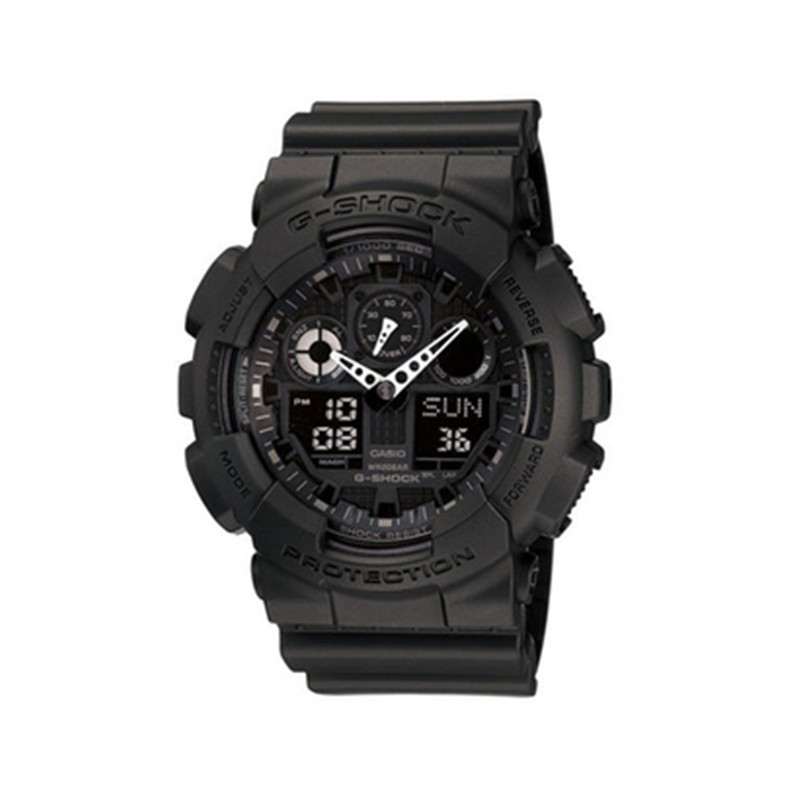 【全球联保】日本卡西欧CASIO G-SHOCK系列多功能运动男士电子腕表GA-100-1A1JF 日本直邮JPY带授权招加盟代理