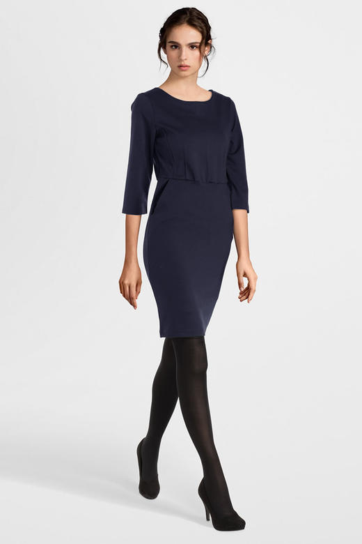 ICHI 女款 七分袖 连衣裙 Z-5989 商品图1