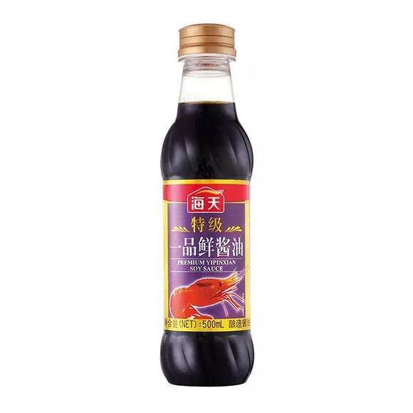 海天 特级一品鲜 酱油 500ml