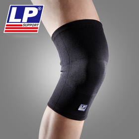 LP647透气运动护具跑步登山健身羽毛网排篮球骑行护膝高伸缩膝部保健护套