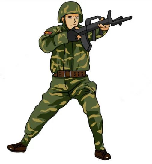 武警特战动漫图片头像图片