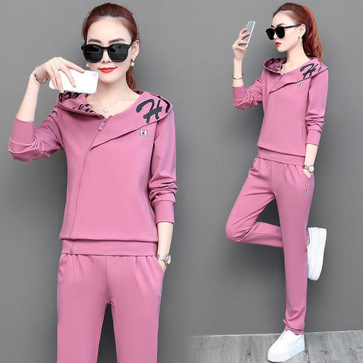 SP-61118韩版时尚洋气休闲运动套装 商品图0