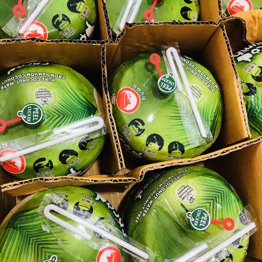【泰国🇹🇭Coco易开椰青🥥】采自纯正Namhom椰子树🌴为了以方便的方式喝到椰汁，只需要一撕 一拉 一压即可～夏日喝起来 商品图2