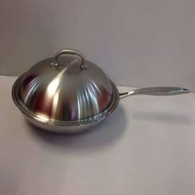 5F 司顿国际生活馆专柜30不锈钢炒锅