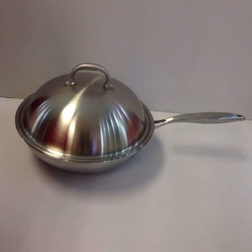 5F 司顿国际生活馆专柜30不锈钢炒锅 商品图0