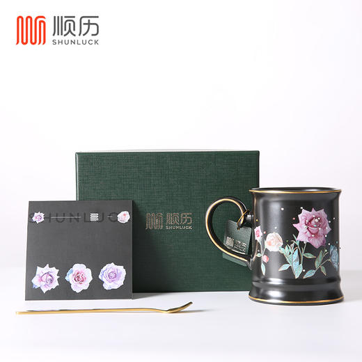 灵机生活馆&顺历联名 江衡艺术马克杯 商品图2