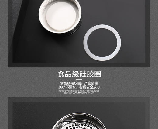 富光双层耐热创意随手泡茶过滤透明带盖男女便携办公家用茶杯水JPY带授权招加盟代理 商品图7