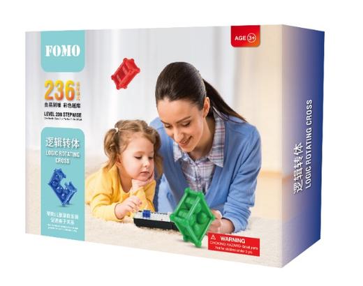 FOMO风猫逻辑转体  逻辑思维数学推理专注力训练3～99岁 商品图0