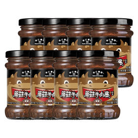 珠江桥牌 蘑菇牛肉酱230gX8瓶