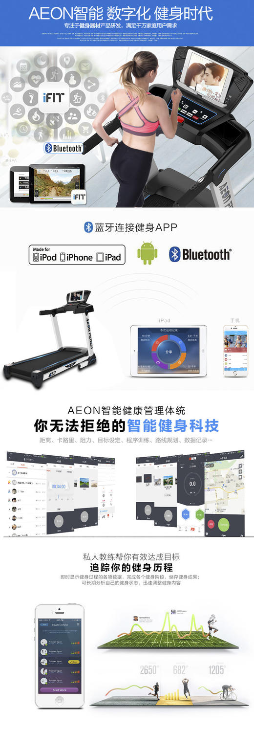 美国正伦A170家用电动跑步机 商品图1