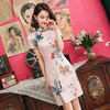 YC-6011旗袍年轻款新式中国风短款现代日常夏季连衣裙 商品缩略图3