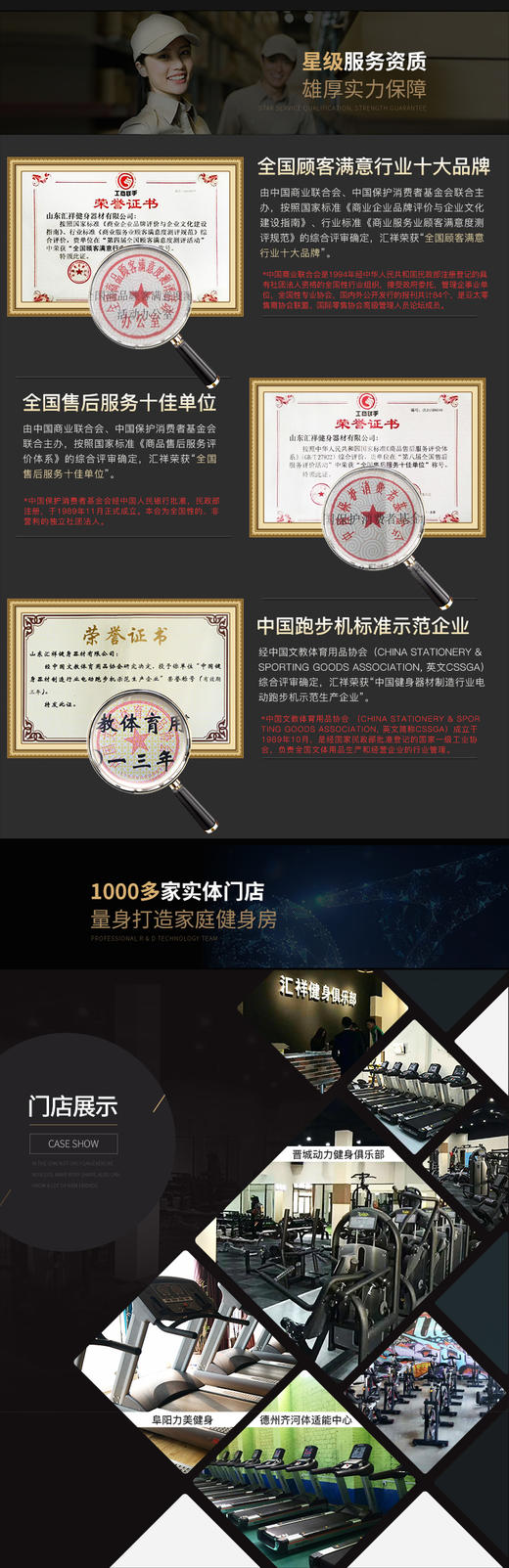 汇祥爱心6高端家用跑步机 商品图3