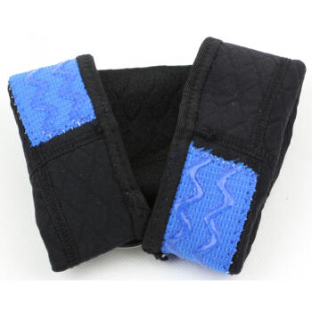 LP护具LP护肘 LP524硅胶波纹稳定型护肘 运动护肘 运动护具 篮球 羽毛球护具 黑灰色单只装 商品图1