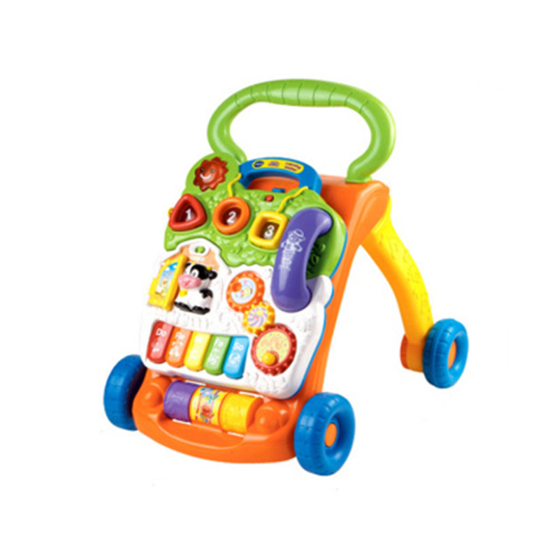 伟易达(VTech)多功能学步车-橙色JPY带授权招加盟代理