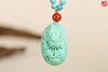 [ 祥龙献瑞 ]  原矿绿松祥龙吊坠 | 高瓷蓝，清新雅丽，光泽如瓷，质地坚韧，触手温凉 商品缩略图0