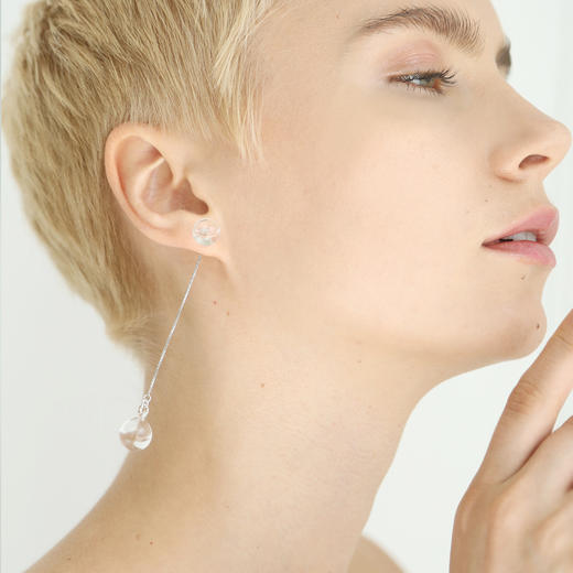 北京仓｜Lajewel-Square-耳环（两种戴法）［泰国设计师］ 商品图3