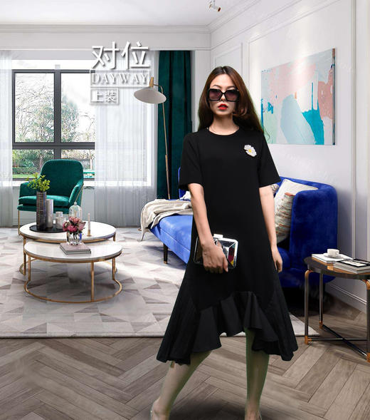 朝子SQ0T2P_连衣裙_ZK 商品图1