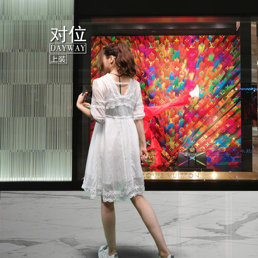 朝子SQR414_连衣裙_ZK_ZRX 商品图2