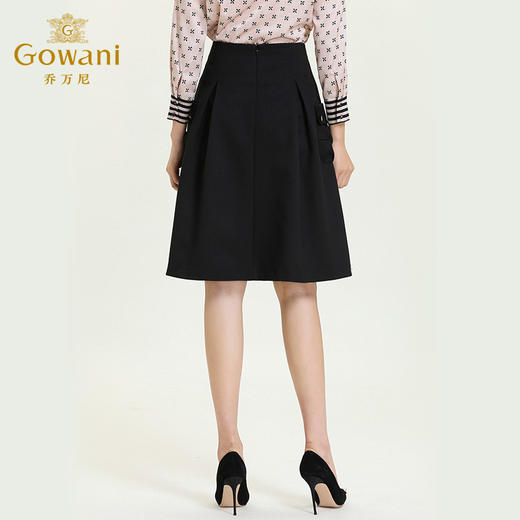 乔万尼早秋新款休闲通勤口袋工装风时尚气质半身裙女ES3D515 商品图3