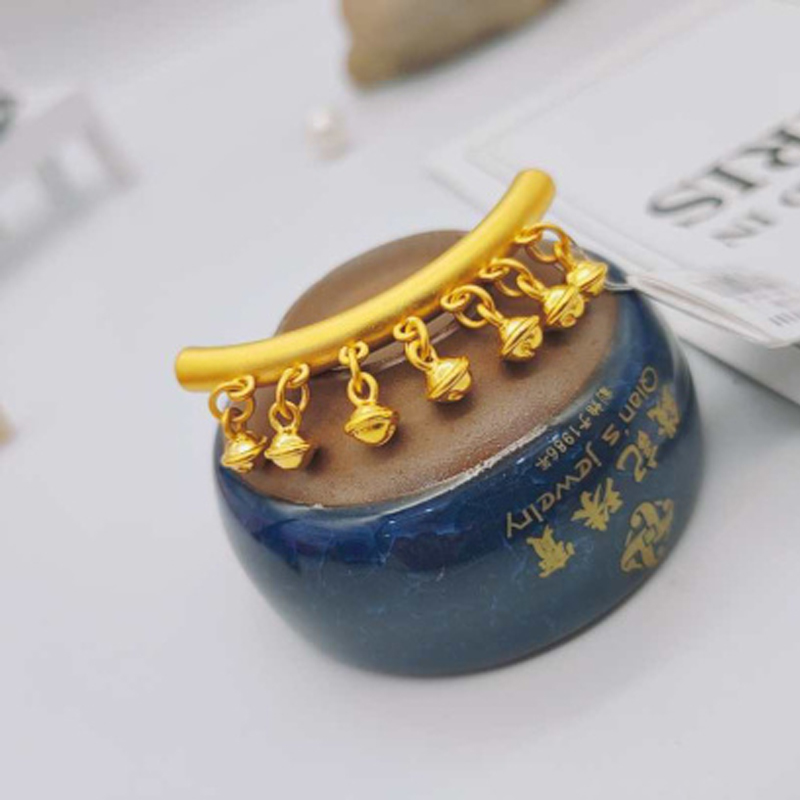 足金999硬金吊坠JPY带授权招加盟代理