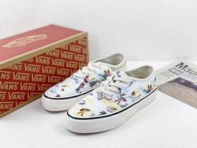 VANS AUT SF插画冲浪🏄‍♀️🏄 VANS Kide Baharudin x Vans Surf 基德联名插画冲浪Authentic帆布鞋 细节满满 休闲度假风 上脚绝美 尺码：35-44