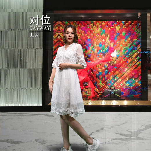 朝子SQR414_连衣裙_ZK_ZRX 商品图0