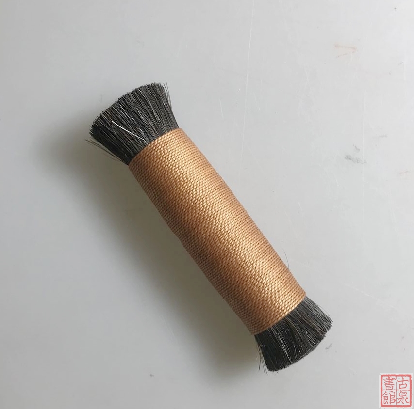 【拓片工具】钱币专用拓片鬃刷（加密型）