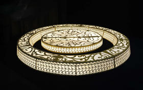 雕花同心圆吊顶【运费自理】