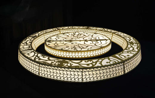 雕花同心圆吊顶【运费自理】 商品图0