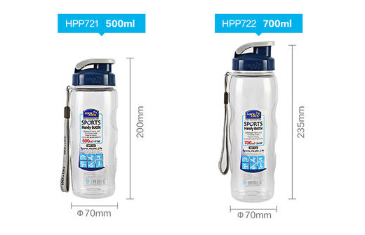 乐扣乐扣塑料水杯运动便携健身水壶太空杯夏季大容量男女学生杯子 商品图11