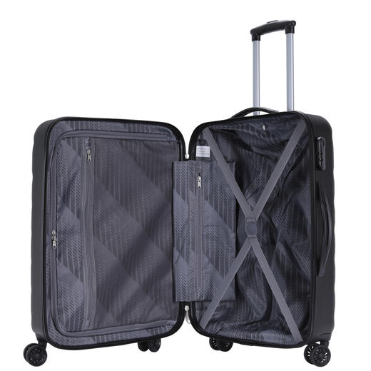 银座ginzatravel 欧美款轻奢防刮擦abs材质硬壳超轻拉杆箱a-9123