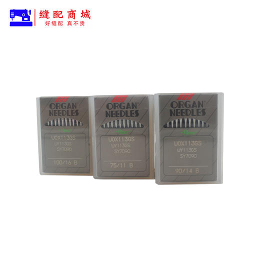 日本原装进风琴机针UOX113GS橡筋车 多针机多针车专用 拉腰机针 商品图4