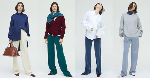 HIDEMI 到店必入垂坠感柔顺舒适透气松紧带宽松休闲空气感长裤 商品图8