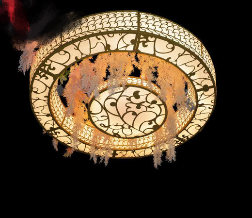 雕花同心圆吊顶【运费自理】 商品图1