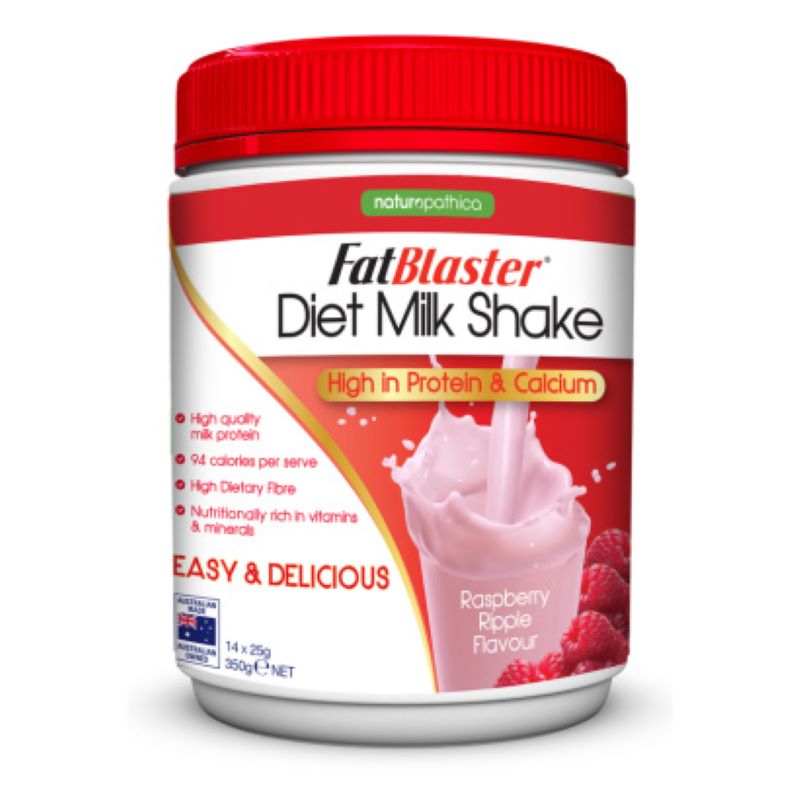 澳洲 佳思敏 NaturesWay 澳萃维 FatBlaster 固体饮料 奶昔粉（覆盆莓味）JPY带授权招加盟代理
