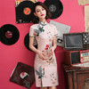 YC-6011旗袍年轻款新式中国风短款现代日常夏季连衣裙 商品缩略图1
