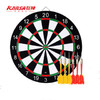 狂神健身飞标盘飞镖靶飞镖盘套装植绒17寸健身娱乐KS0151送6支镖针 商品缩略图0