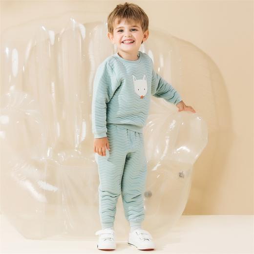 贝贝怡宝宝秋冬加厚保暖套装家居服BB8212
 商品图1