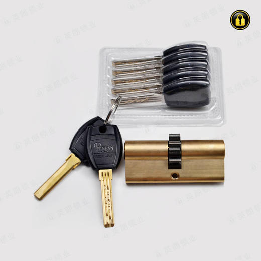 〖B130〗双排月牙小帅锁芯(90中) 商品图3