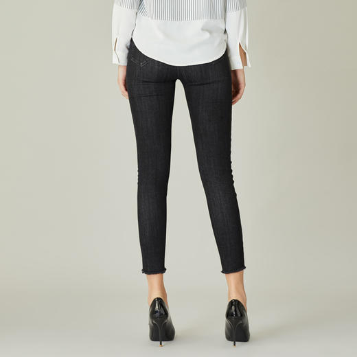 半身缘女裤 秋季修身显瘦铅笔牛仔裤203302m10109224