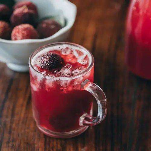 好C冠糖水杨梅罐头425g  水果颗粒奶茶店专用霸气杨梅原料 商品图11