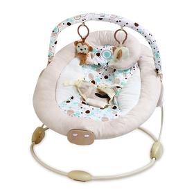 澳贝（AUBY）婴儿童0M+摇摇椅新生儿躺椅摇篮 安抚椅哄娃哄睡神器喂食餐椅 巴黎浪漫摇椅JPY带授权招加盟代理