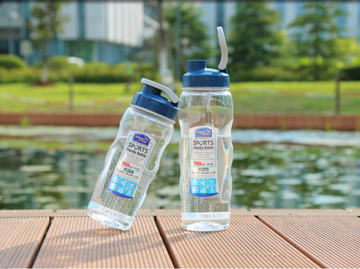 乐扣乐扣塑料水杯运动便携健身水壶太空杯夏季大容量男女学生杯子 商品图3