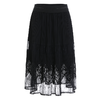 乔万尼秋新款拼接重工蕾丝设计感前短后长显瘦半身裙ES3D553 商品缩略图4