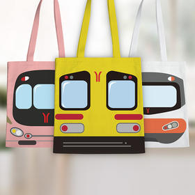 广州地铁休闲帆布袋