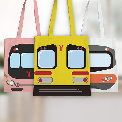 广州地铁休闲帆布袋 商品图0