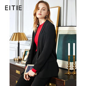 EITIE爱特爱秋季新款职业干练中性时尚显瘦百搭西装外套女6003703