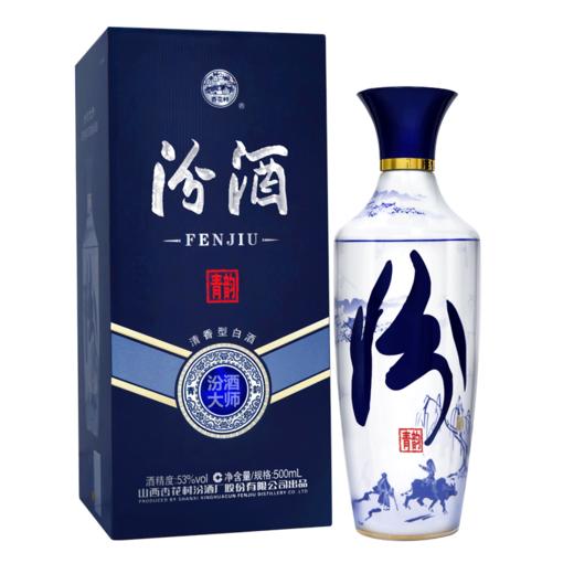 汾酒大师青韵 53度清香型白酒  整箱6瓶*500ml包邮 商品图2
