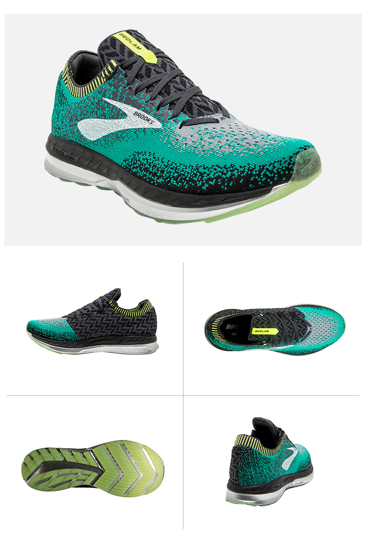 现货新配色brooks疯狂美国布鲁克斯男bedlam高端支撑跑步鞋酷动城